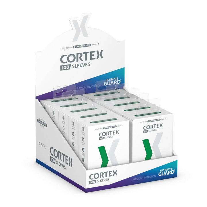 Sleeves: Ultimate Guard - Cortex - Green (100) - Ultimate Guard - Accessories