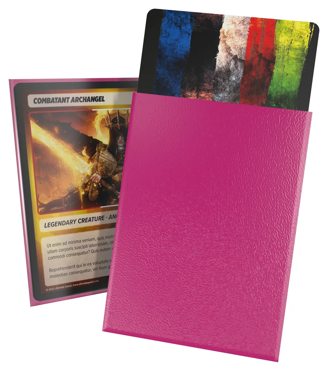 Sleeves: Ultimate Guard - Cortex - Matte - Pink (100) - Ultimate Guard - Accessories