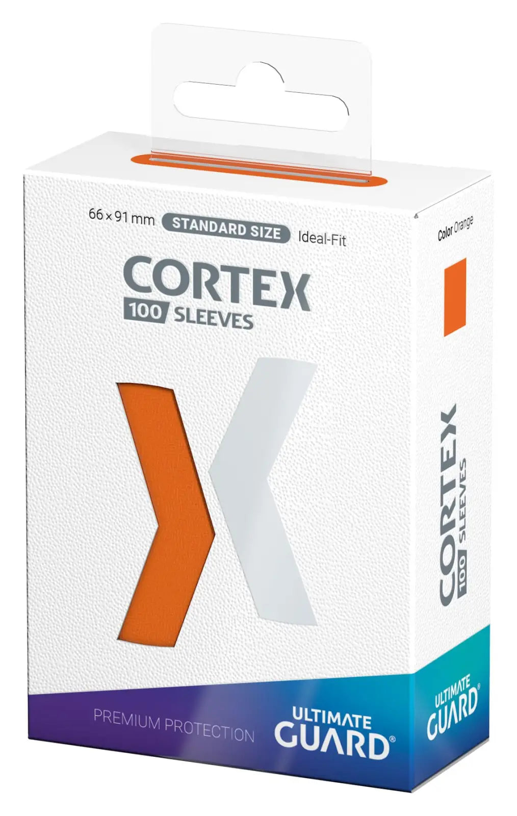 Sleeves: Ultimate Guard - Cortex - Orange (100) - Ultimate Guard - Accessories