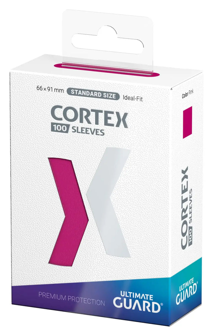 Sleeves: Ultimate Guard - Cortex - Pink (100) - Ultimate Guard - Accessories