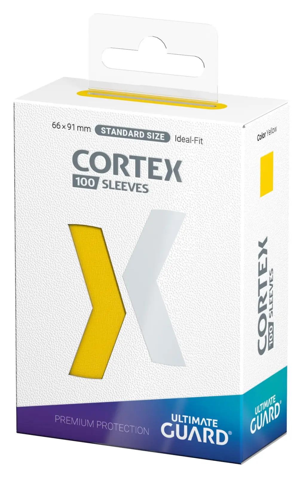 Sleeves: Ultimate Guard - Cortex - Yellow (100) - Ultimate Guard - Accessories