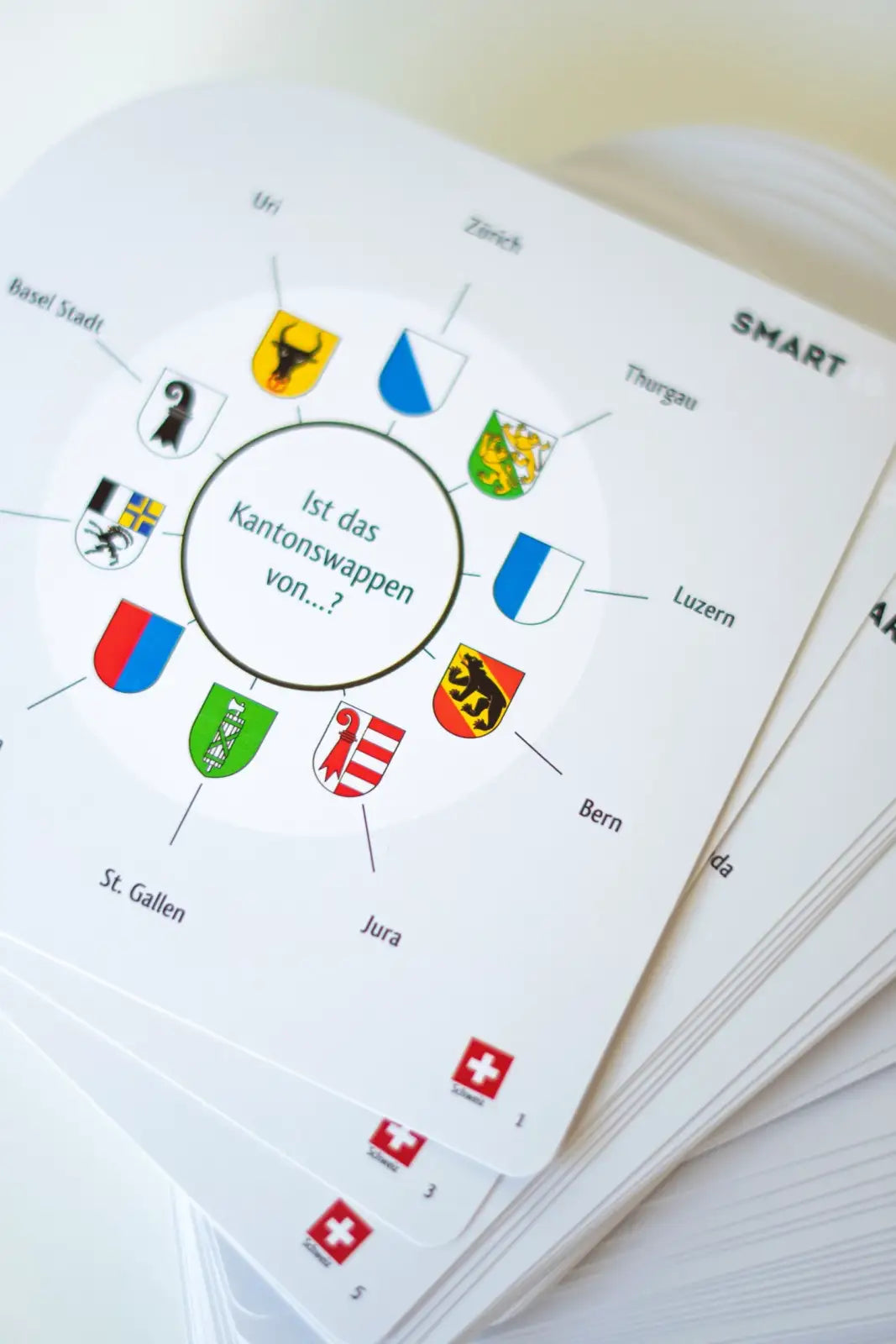 Smart 10: Schweiz (DE) - Piatnik - Board Games
