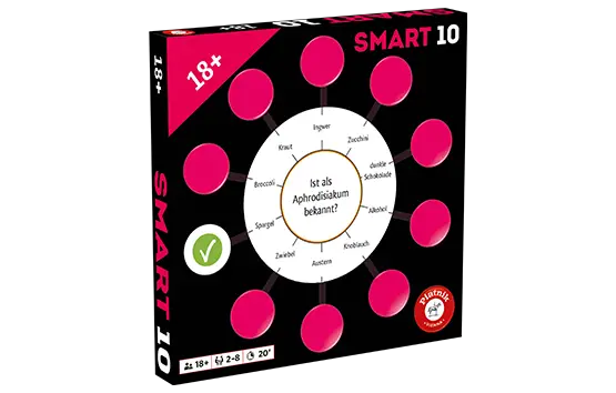 Smart 10: Zusatzfragen - +18 (DE) - Piatnik - Board Games