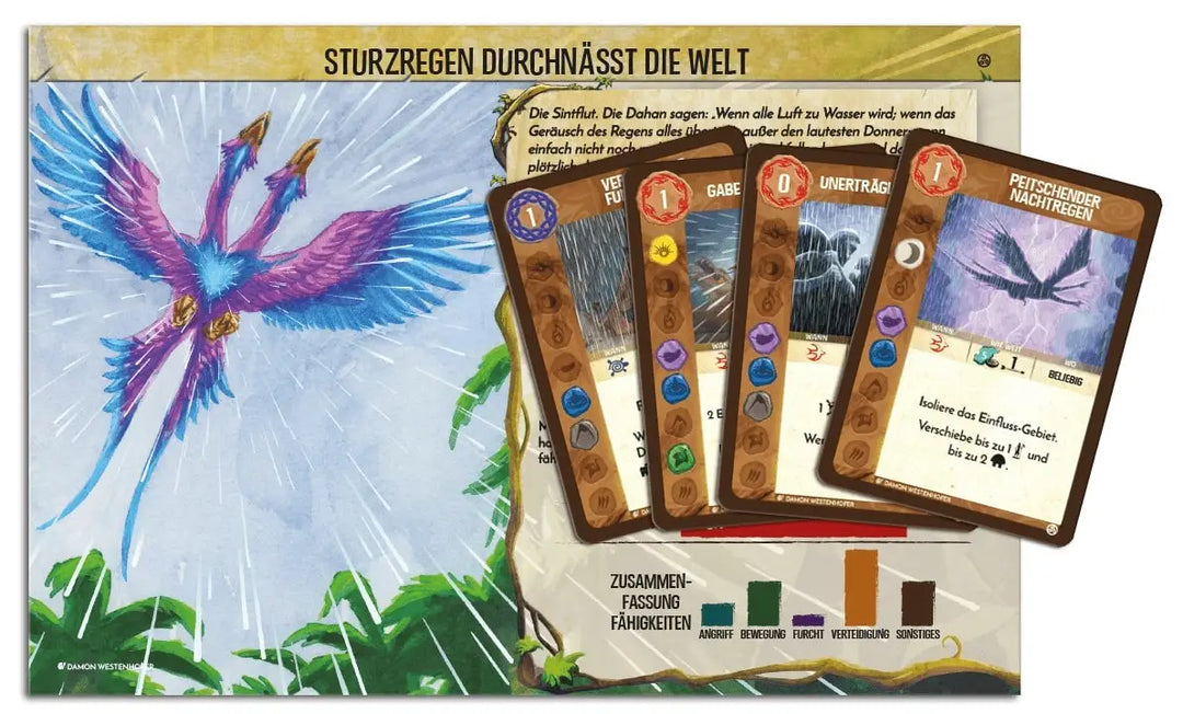 Spirit Island: Sturzregen durchnässt die Welt (DE) - Pegasus Spiele - Board Games