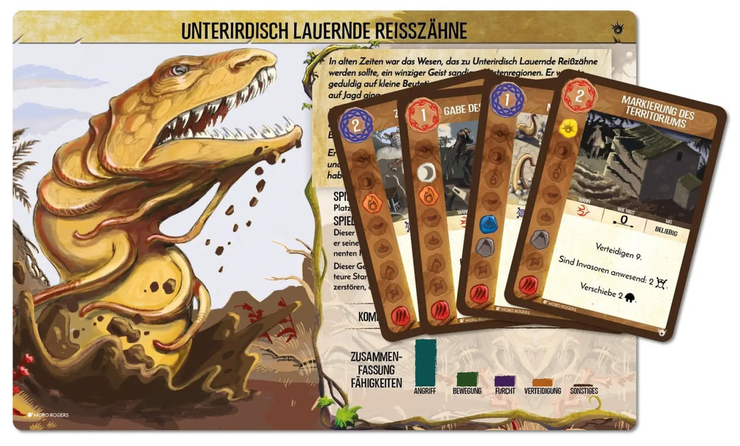Spirit Island: Unterirdisch lauernde Reisszähne (DE) - Pegasus Spiele - Board Games