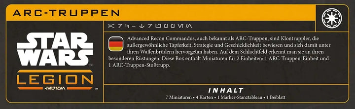 Star Wars: Legion - Arc Troopers (EN/DE/FR/ES) - Atomic Mass Games - Miniature Games