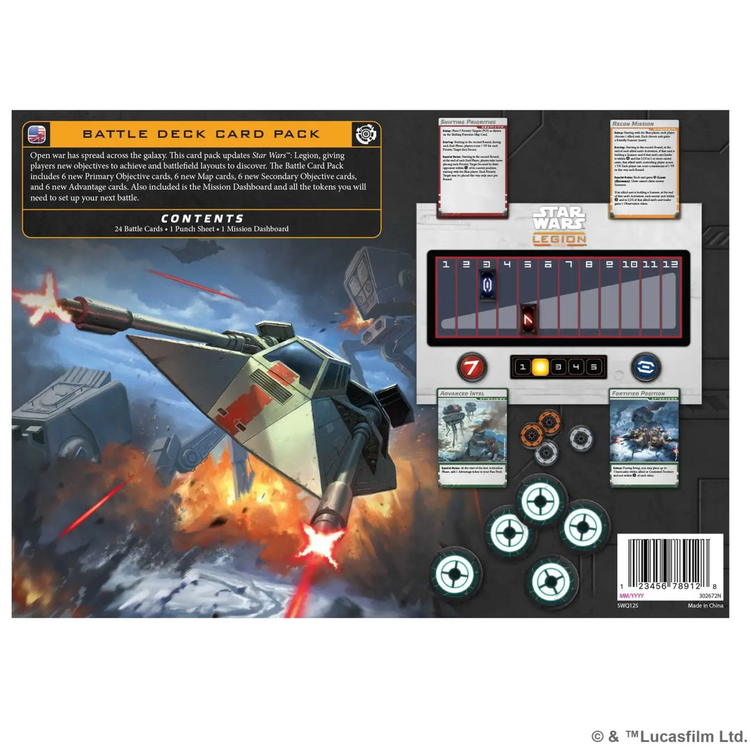 Star Wars: Legion - Card Pack - Battle Cards (EN) - Atomic Mass Games - Miniature Games