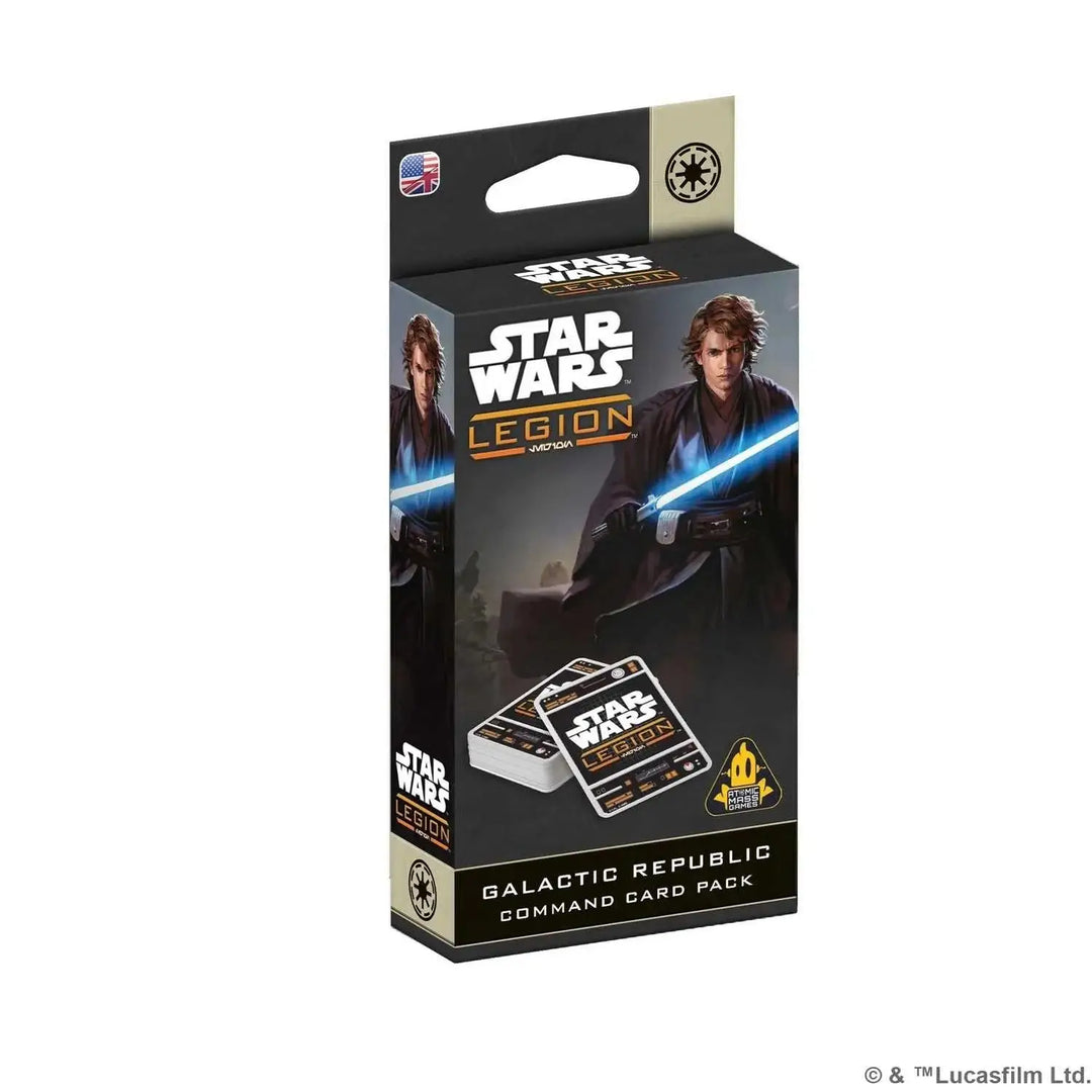 Star Wars: Legion - Card Pack - Command - Galactic Republic (EN) - Atomic Mass Games - Miniature Games