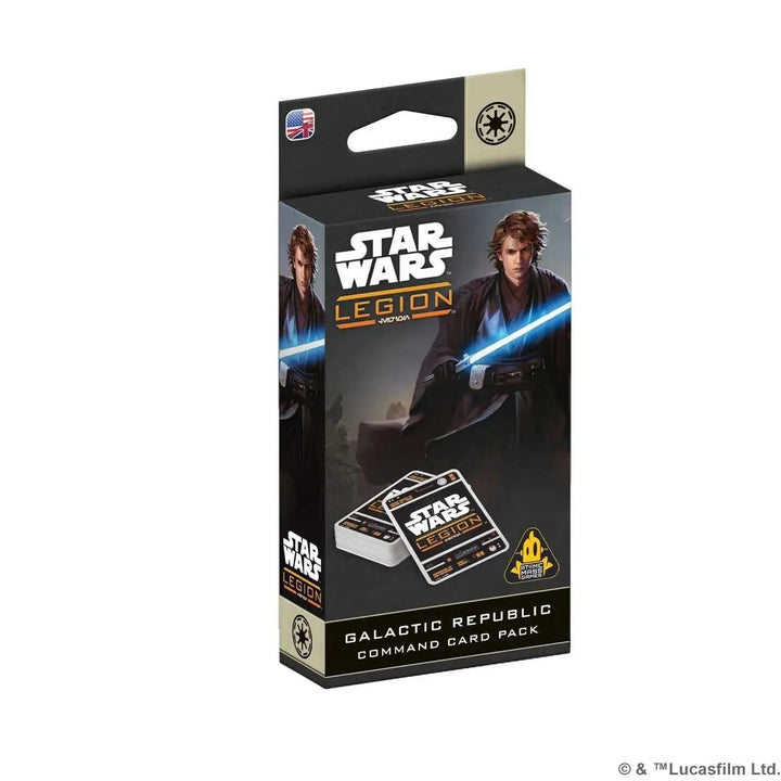 Star Wars: Legion - Card Pack - Command - Galactic Republic (EN) - Atomic Mass Games - Miniature Games