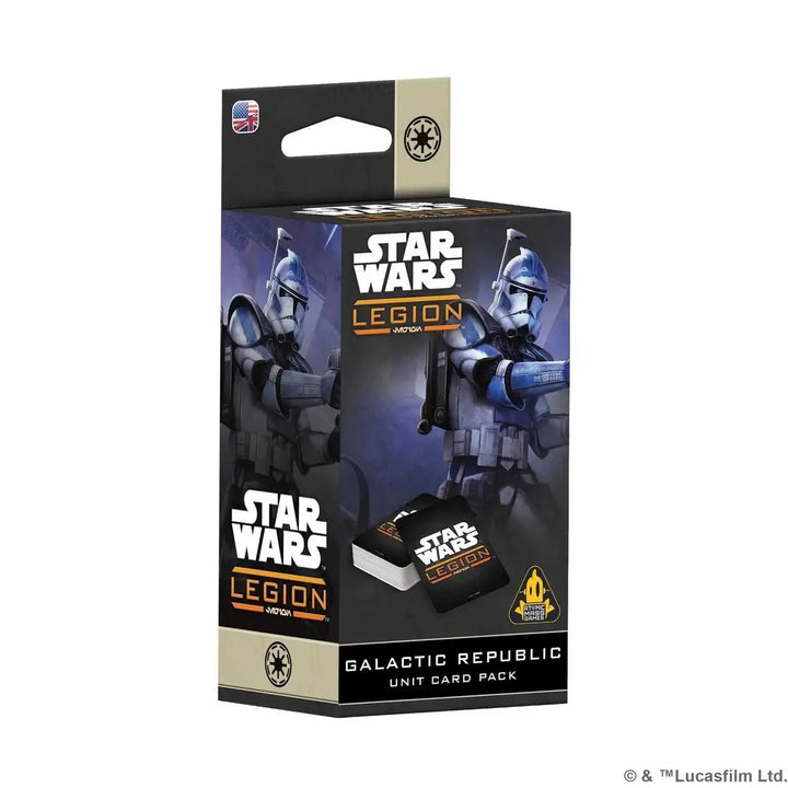Star Wars: Legion - Unit Card Pack - Galactic Republic (EN) - Atomic Mass Games - Miniature Games