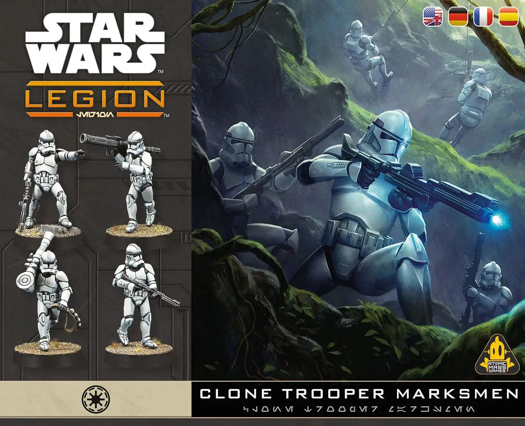 Star Wars: Legion - Clone Trooper Marksmen (EN/DE/FR/ES) - Atomic Mass Games - Miniature Games