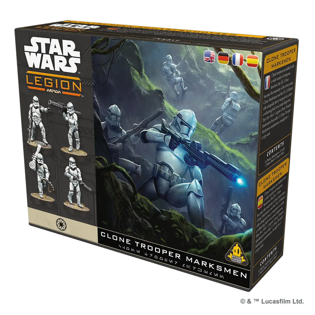 Star Wars: Legion - Clone Trooper Marksmen (EN/DE/FR/ES) - Atomic Mass Games - Miniature Games