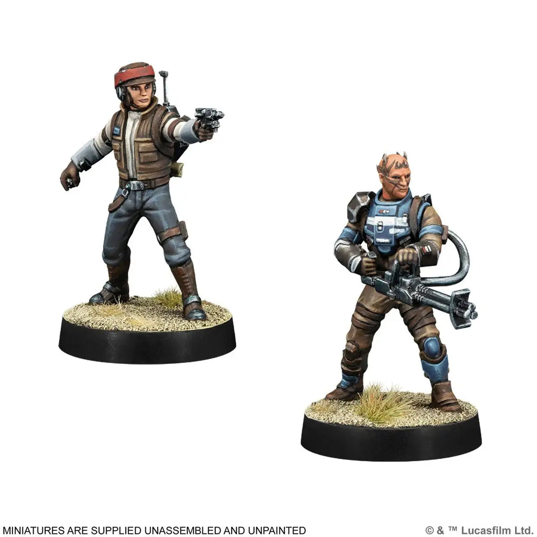 Star Wars: Legion - Customizable - Rebel Officer & Agent (EN/DE/ES/FR) - Atomic Mass Games - Miniature Games