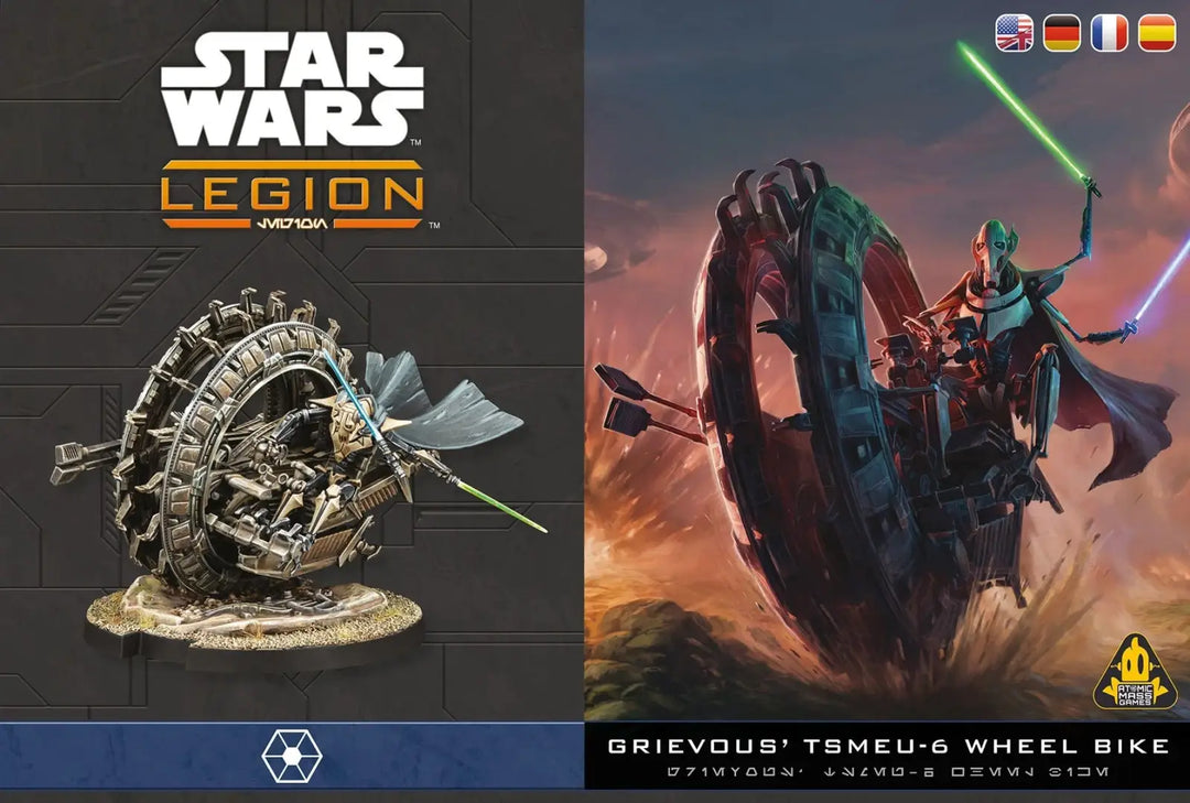 Star Wars: Legion - Grievous’ TSMEU-6 Wheel Bike (EN/DE/ES/FR) - Atomic Mass Games - Miniature Games