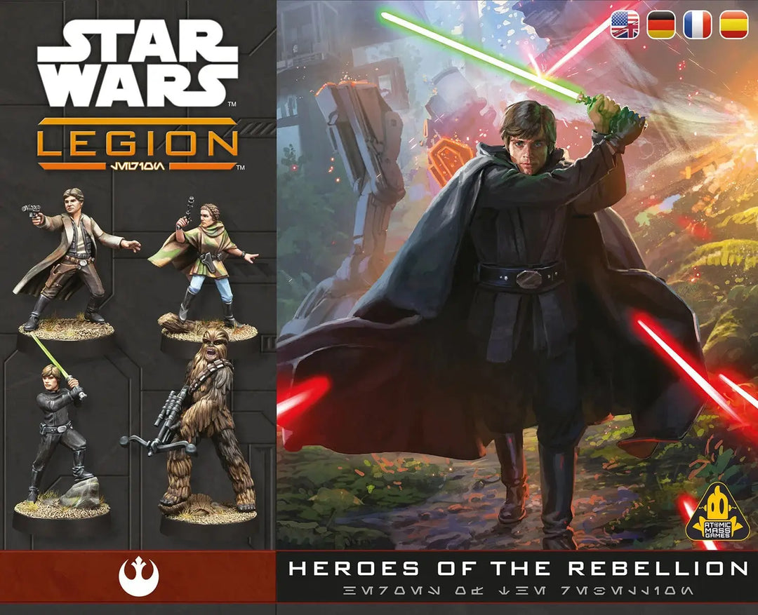 Star Wars: Legion - Heroes of the Rebellion (EN/DE/ES/FR) - Atomic Mass Games - Miniature Games