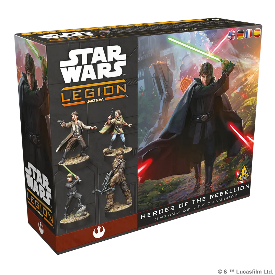 Star Wars: Legion - Heroes of the Rebellion (EN/DE/ES/FR) - Atomic Mass Games - Miniature Games
