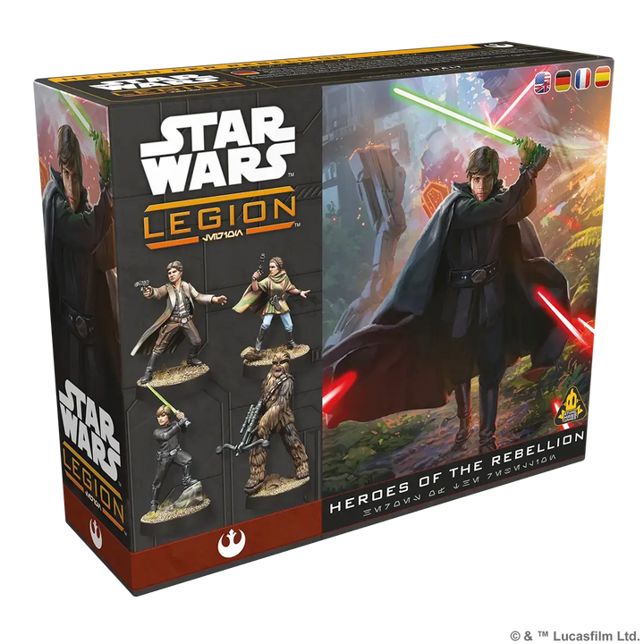 Star Wars: Legion - Heroes of the Rebellion (EN/DE/ES/FR) - Atomic Mass Games - Miniature Games