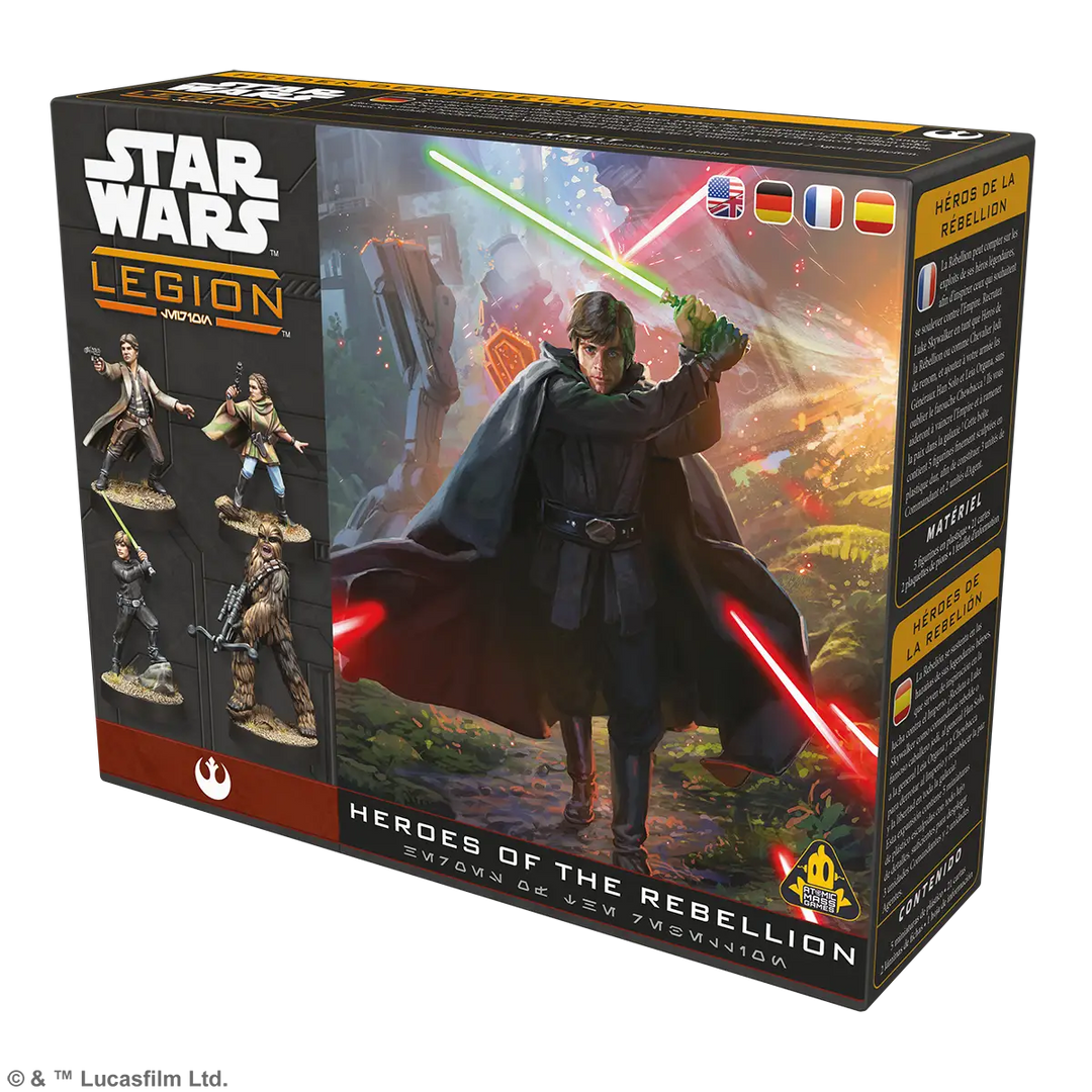 Star Wars: Legion - Heroes of the Rebellion (EN/DE/ES/FR) - Atomic Mass Games - Miniature Games