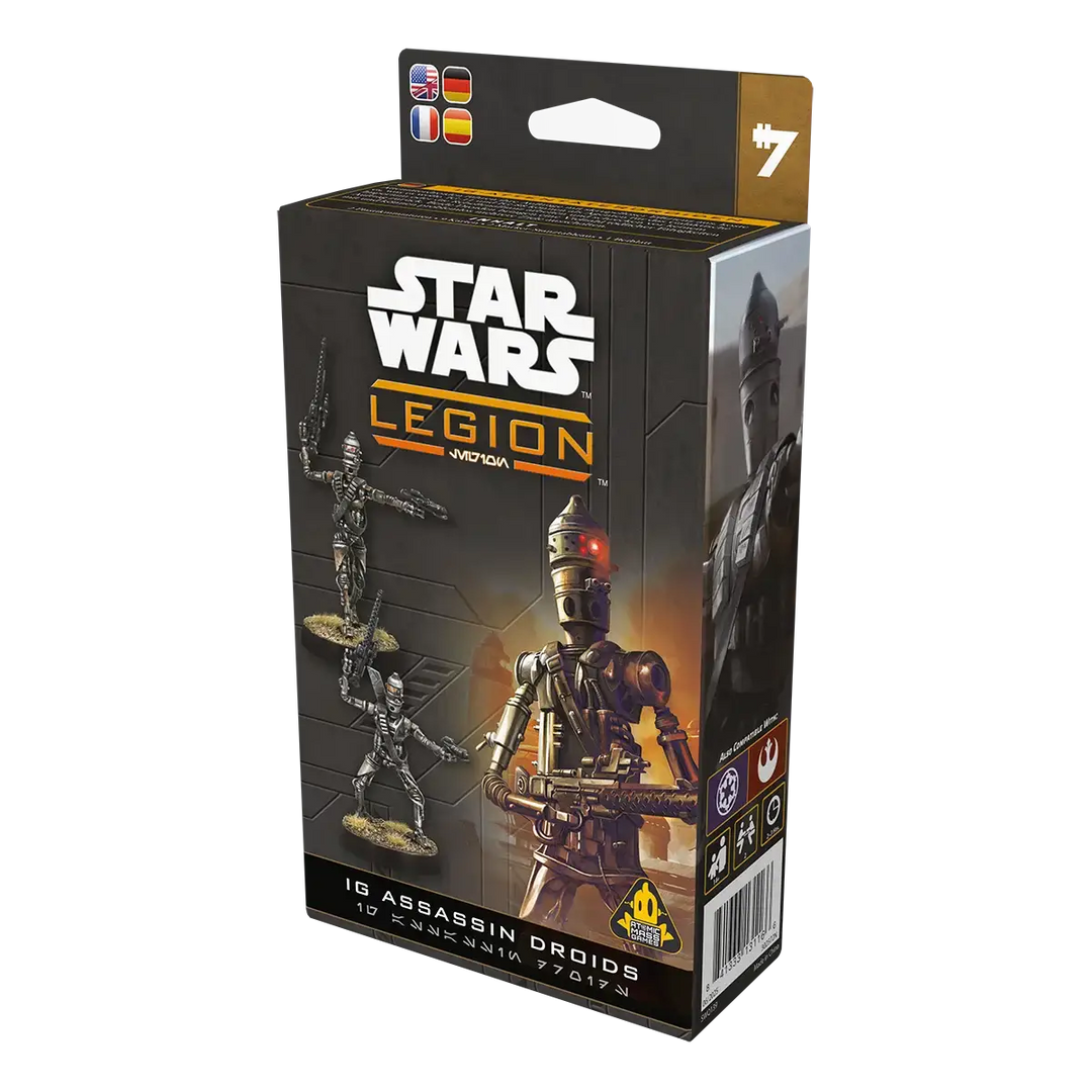 Star Wars: Legion - IG Series Assassin Droids (EN/DE/FR/ES) - Atomic Mass Games - Miniature Games