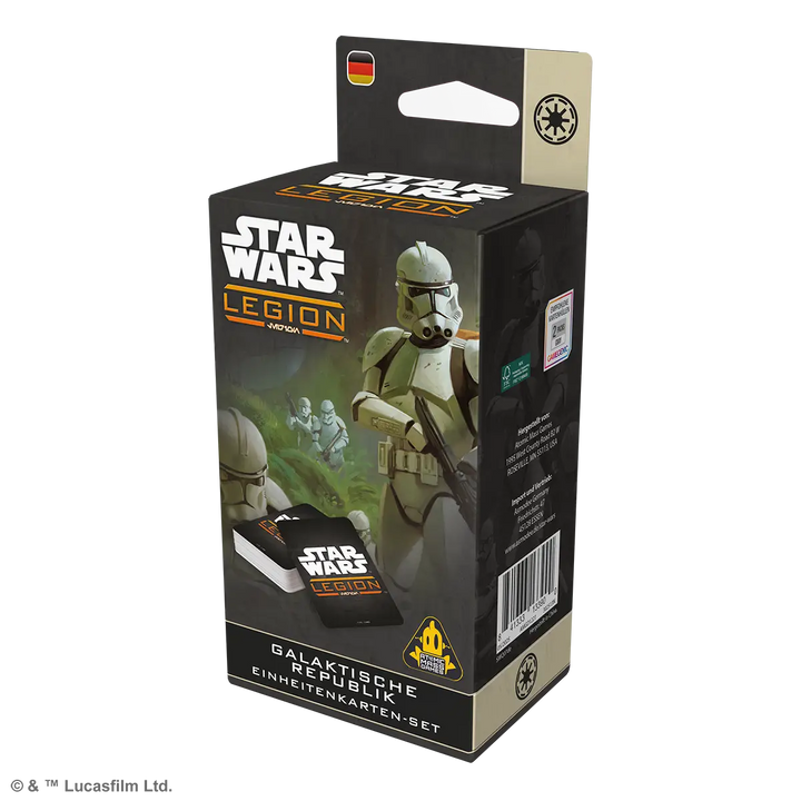 Star Wars: Legion - Kartenset - Einheiten - Galaktische Republik (DE) - Atomic Mass Games - Miniature Games