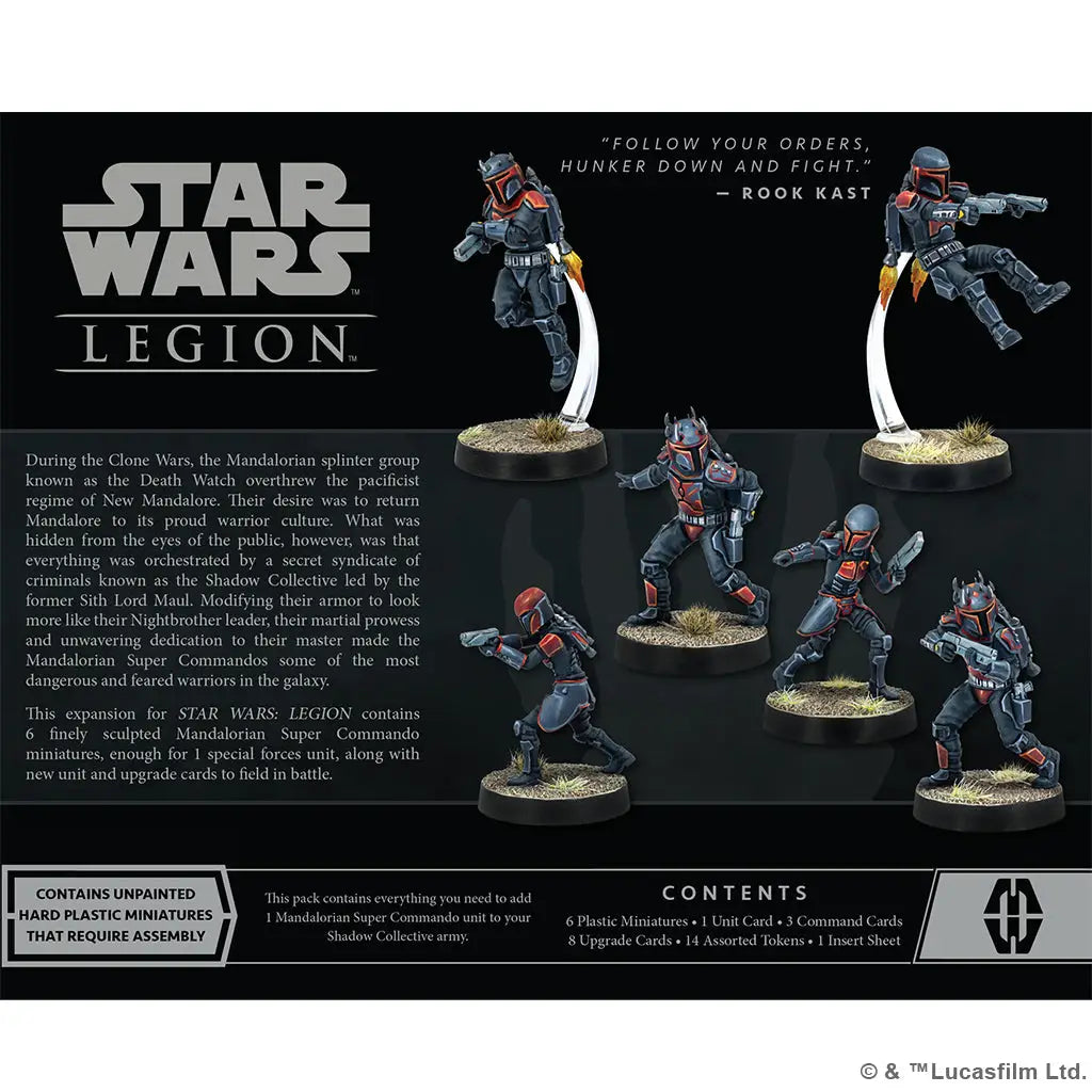 Star Wars: Legion - Mandalorian Super Commandos (EN) - Atomic Mass Games - Miniature Games