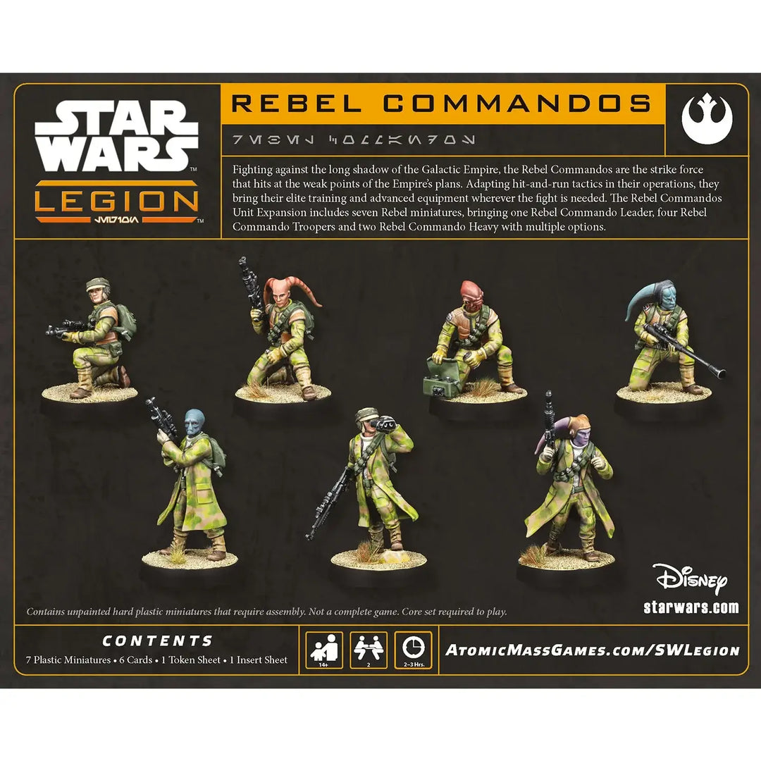 Star Wars: Legion - Rebel Commandos (EN/DE/FR/ES) - Atomic Mass Games - Miniature Games