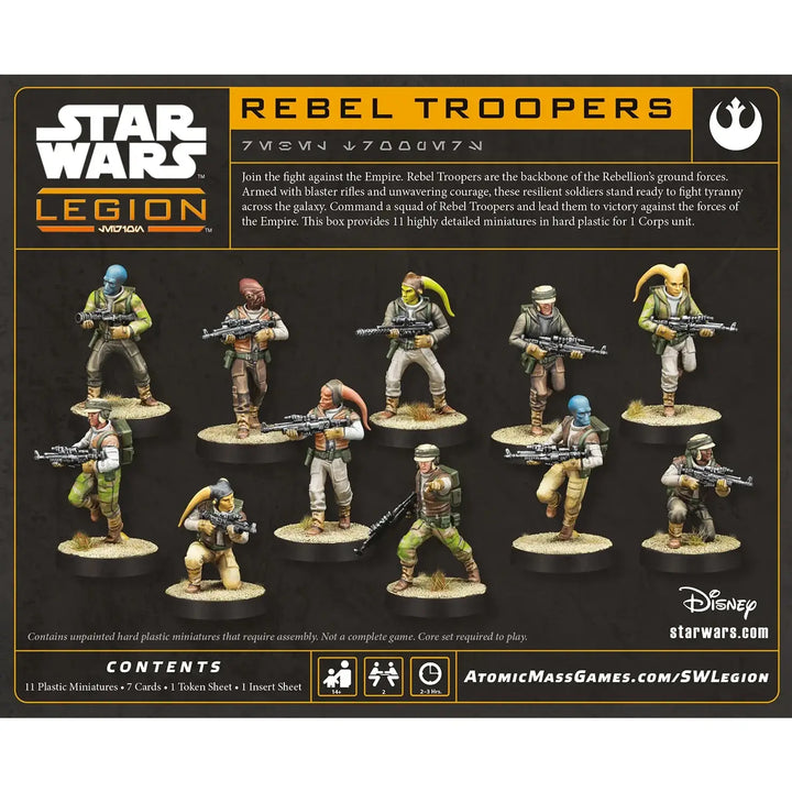Star Wars: Legion - Rebel Troopers (EN/DE/FR/ES) - Atomic Mass Games - Miniature Games
