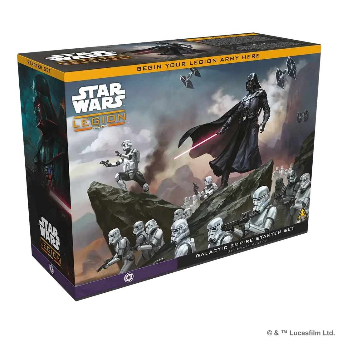 Star Wars: Legion - Starter Set - Galactic Empire (EN/DE/ES/FR) - Atomic Mass Games - Miniature Games