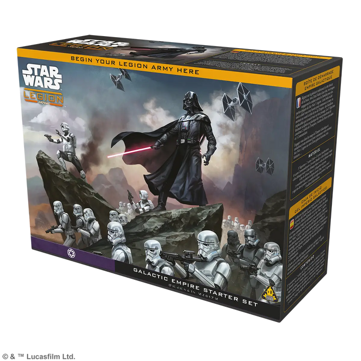 Star Wars: Legion - Starter Set - Galactic Empire (EN/DE/ES/FR) - Atomic Mass Games - Miniature Games