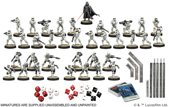 Star Wars: Legion - Starter Set - Galactic Empire (EN/DE/ES/FR) - Atomic Mass Games - Miniature Games