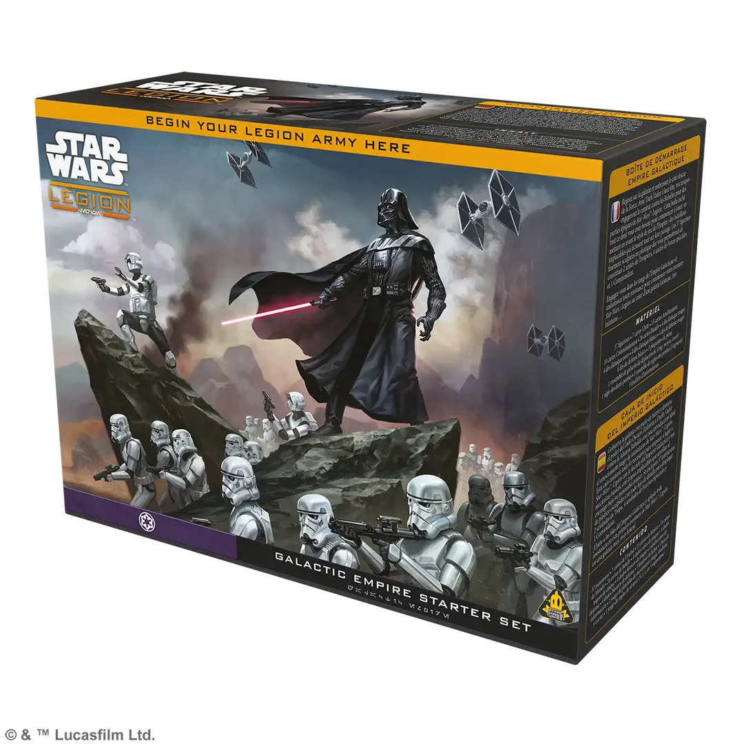 Star Wars: Legion - Starter Set - Galactic Empire (EN/DE/ES/FR) - Atomic Mass Games - Miniature Games