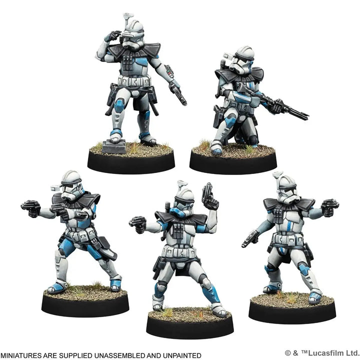 Star Wars: Legion - Starter Set - Galactic Republic (EN/DE/ES/FR) - Atomic Mass Games - Miniature Games