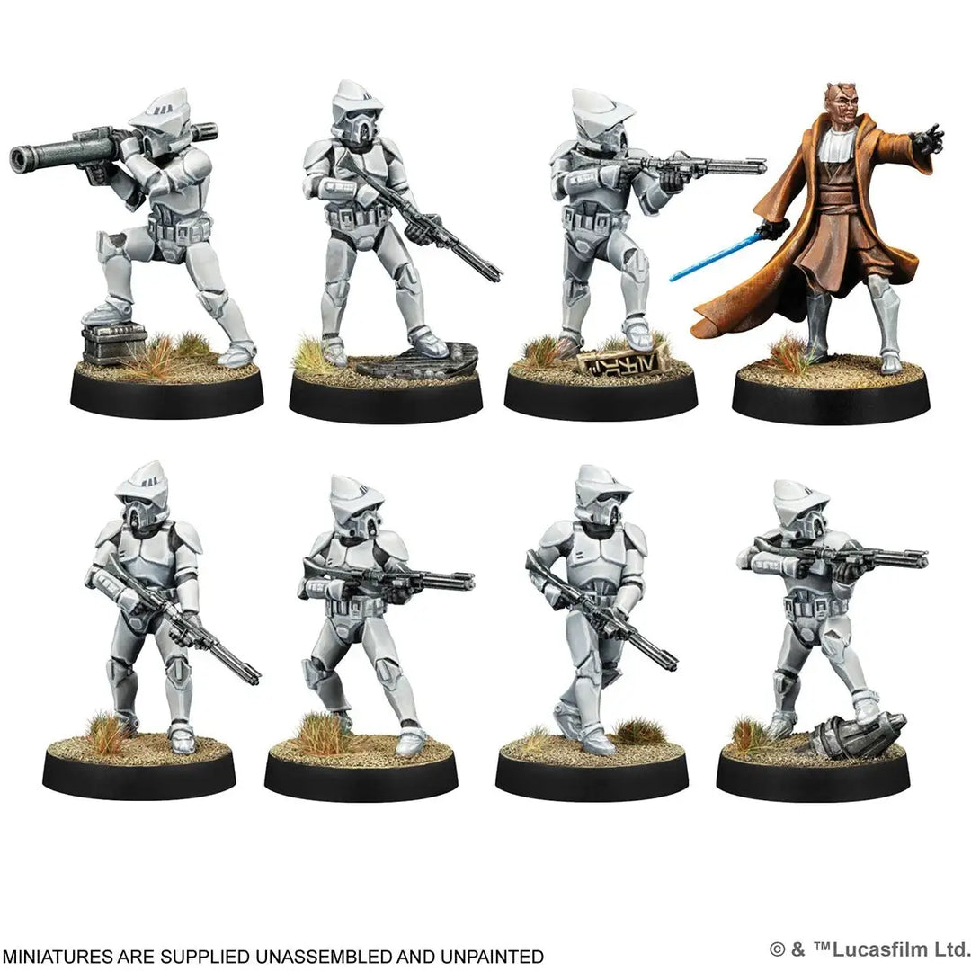 Star Wars: Legion - Starter Set - Galactic Republic (EN/DE/ES/FR) - Atomic Mass Games - Miniature Games