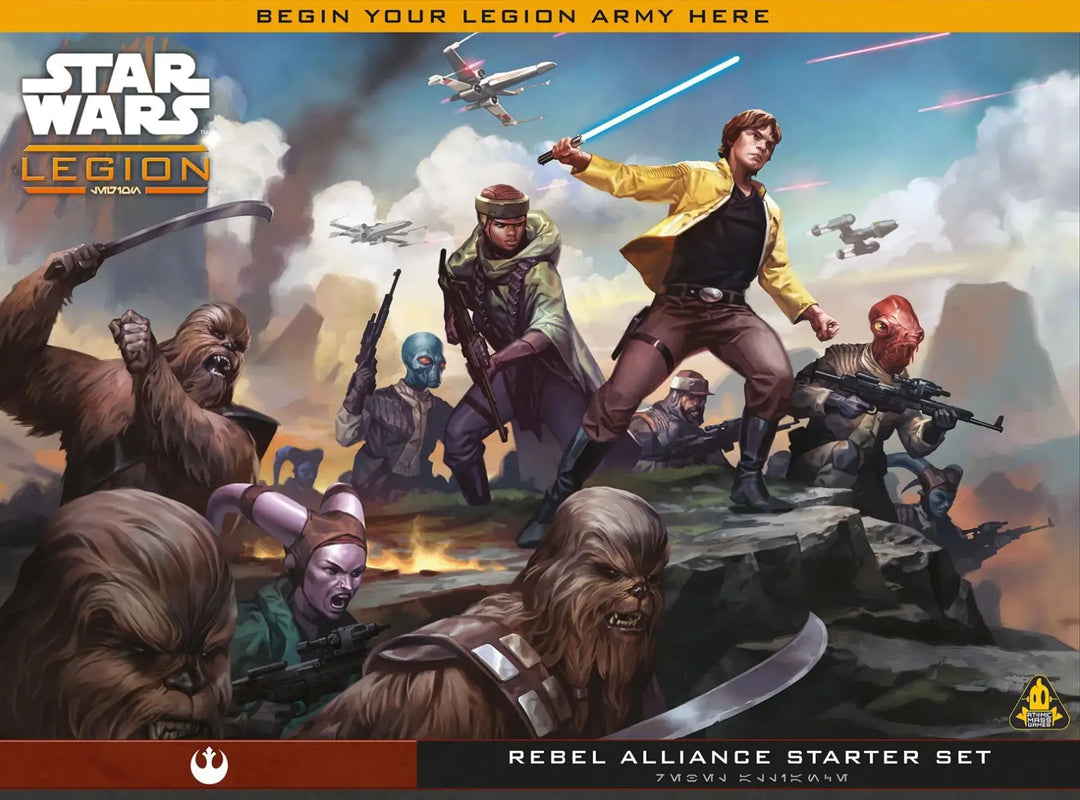 Star Wars: Legion - Starter Set - Rebel Alliance (EN/DE/ES/FR) - Atomic Mass Games - Miniature Games