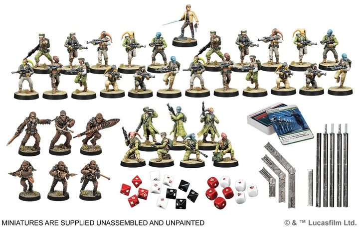 Star Wars: Legion - Starter Set - Rebel Alliance (EN/DE/ES/FR) - Atomic Mass Games - Miniature Games