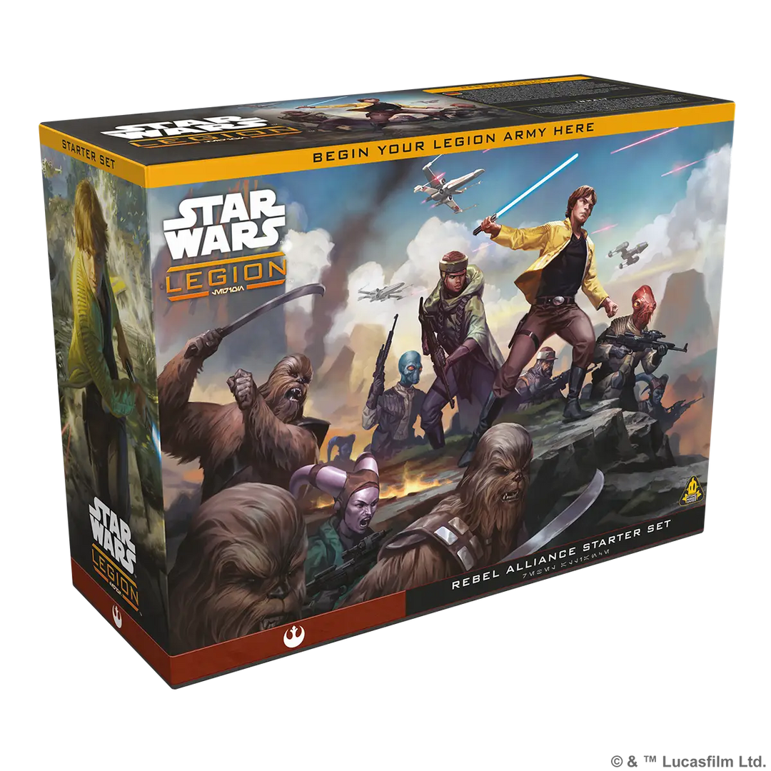 Star Wars: Legion - Starter Set - Rebel Alliance (EN/DE/ES/FR) - Atomic Mass Games - Miniature Games