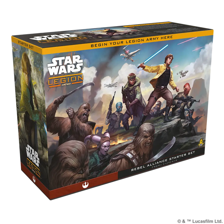 Star Wars: Legion - Starter Set - Rebel Alliance (EN/DE/ES/FR) - Atomic Mass Games - Miniature Games