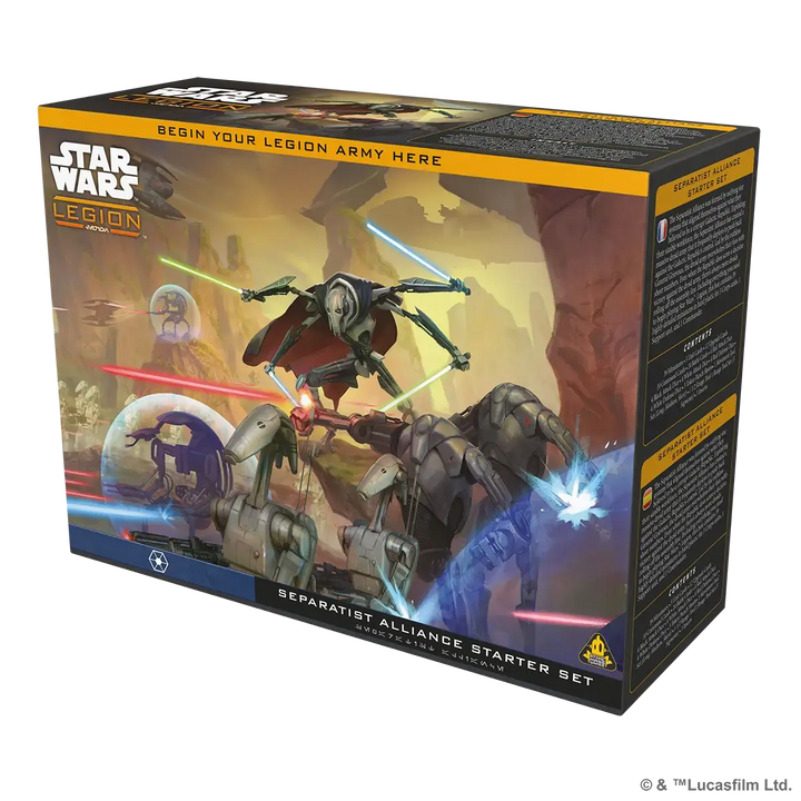 Star Wars: Legion - Starter Set - Separatist Alliance (EN/DE/ES/FR) - Atomic Mass Games - Miniature Games
