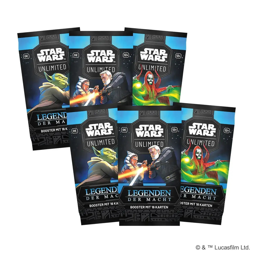 Star Wars: Unlimited - Legenden der Macht - Prerelease Box (DE) - Fantasy Flight Games - Card Games