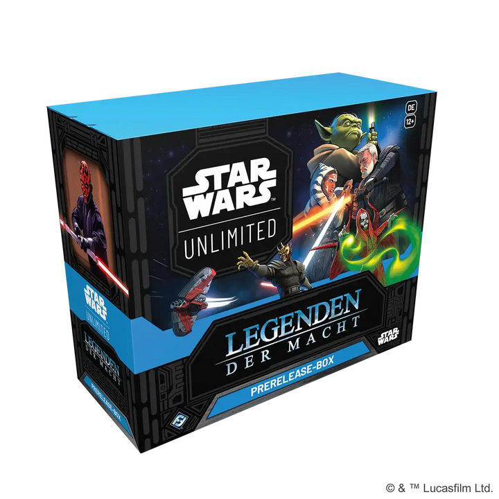 Star Wars: Unlimited - Legenden der Macht - Prerelease Box (DE) - Fantasy Flight Games - Card Games