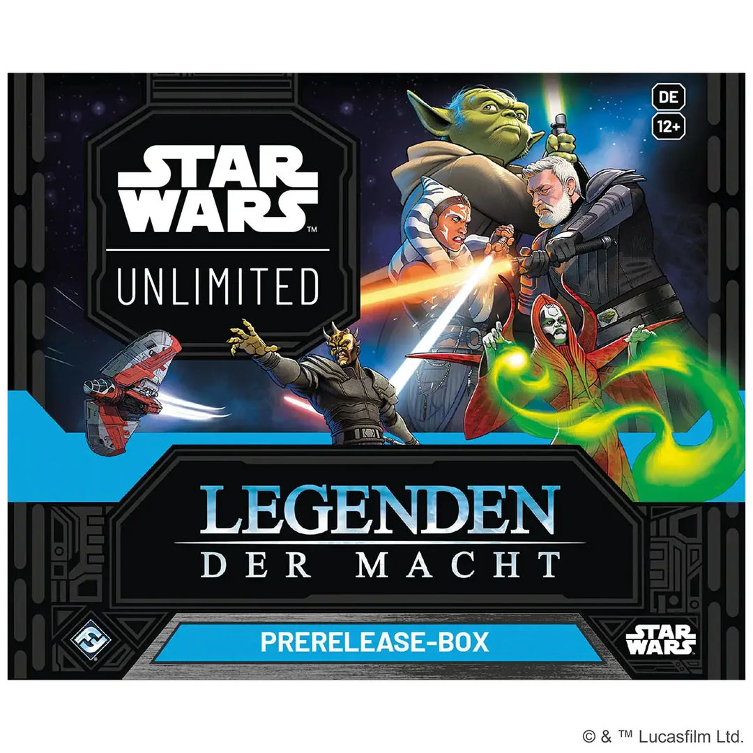 Star Wars: Unlimited - Legenden der Macht - Prerelease Box (DE) - Fantasy Flight Games - Card Games