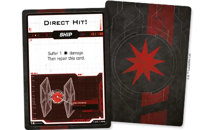 Star Wars X-Wing: Second Edition - First Order Damage Deck (EN) - Fantasy Flight Games - Miniature Games