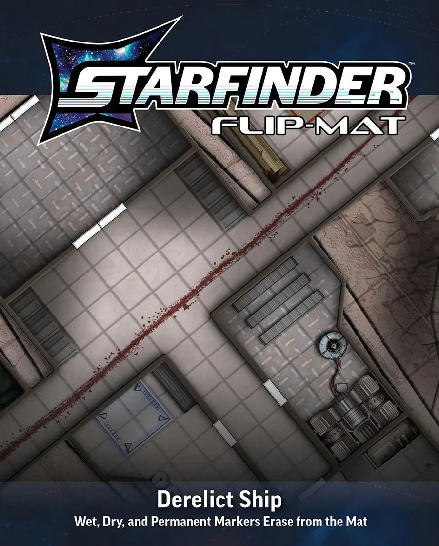Flip-Mat: Starfinder - Derelict Starships - Paizo - RolePlaying Games