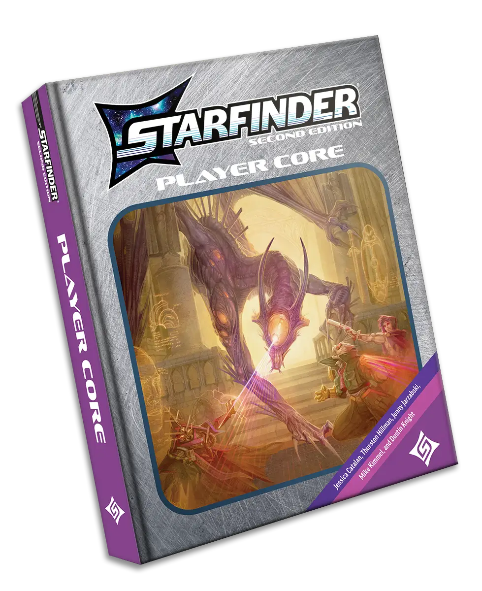 Starfinder RPG: 2nd Edition - Sketch Cover - Player Core (EN) - Paizo - RolePlaying Games