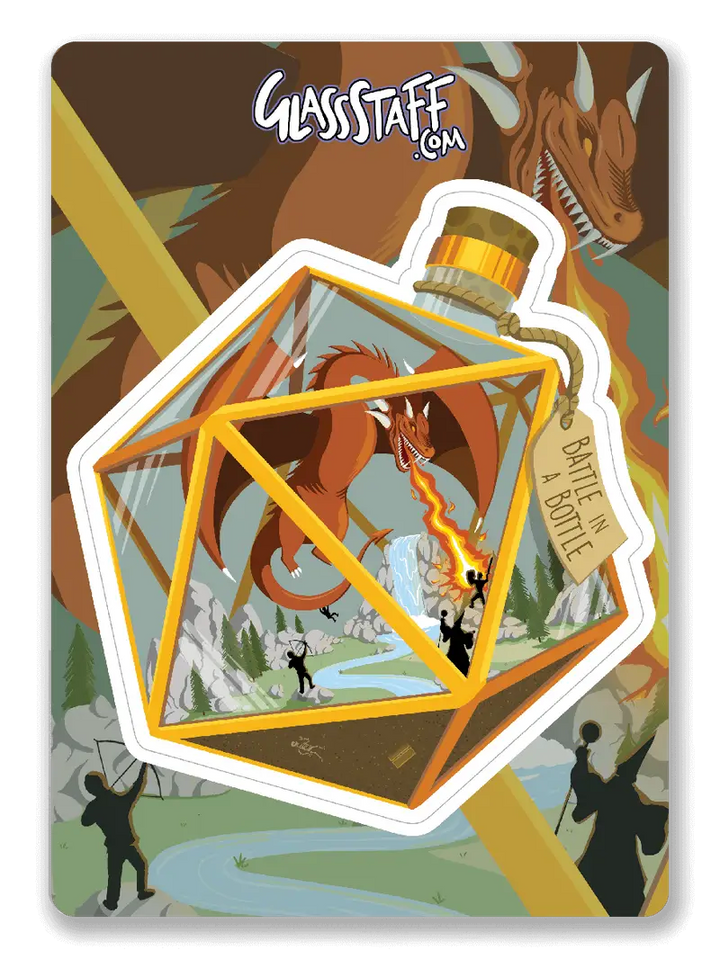 Sticker: Battle in a Bottle - Glassstaff - Accessories