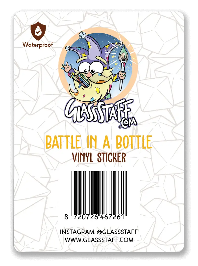 Sticker: Battle in a Bottle - Glassstaff - Accessories