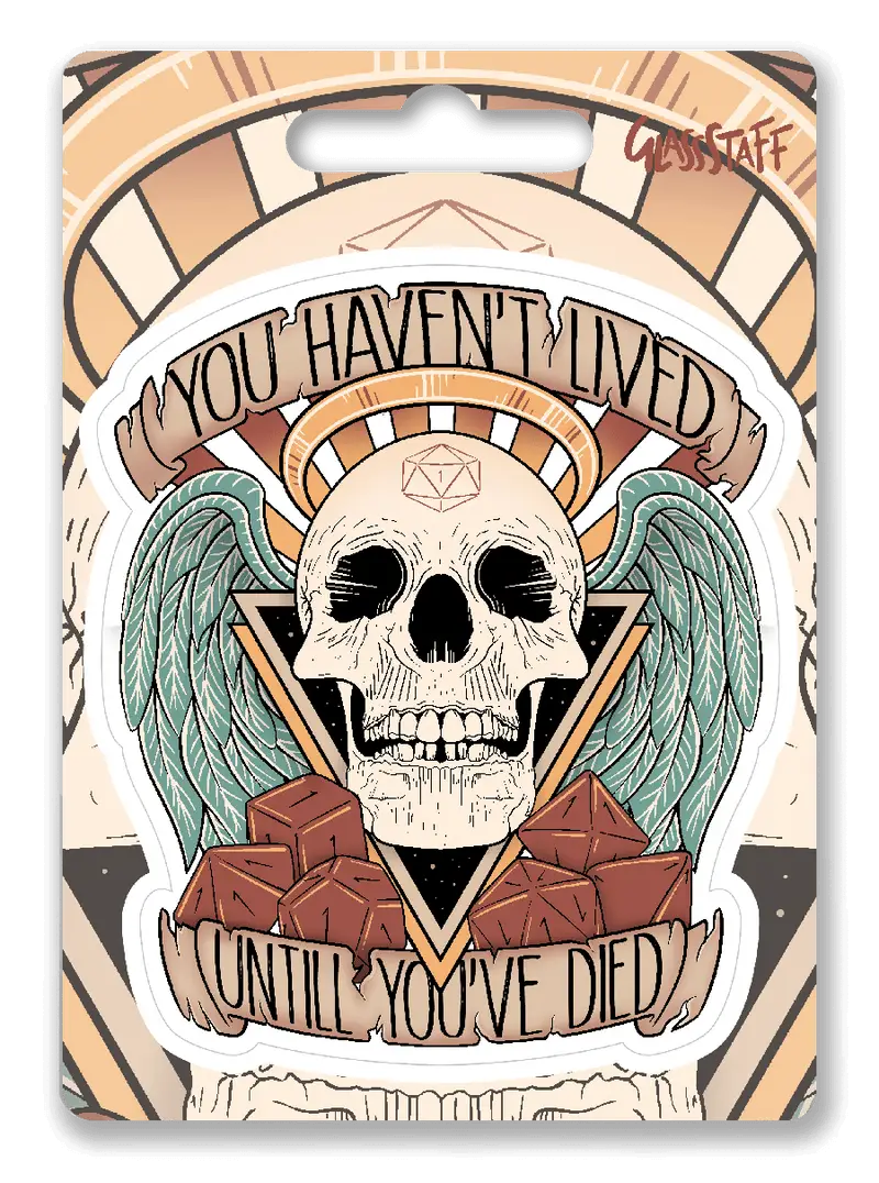 Sticker: Character Death - Glassstaff - Accessories