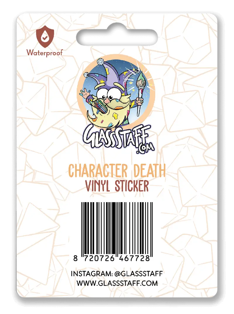 Sticker: Character Death - Glassstaff - Accessories