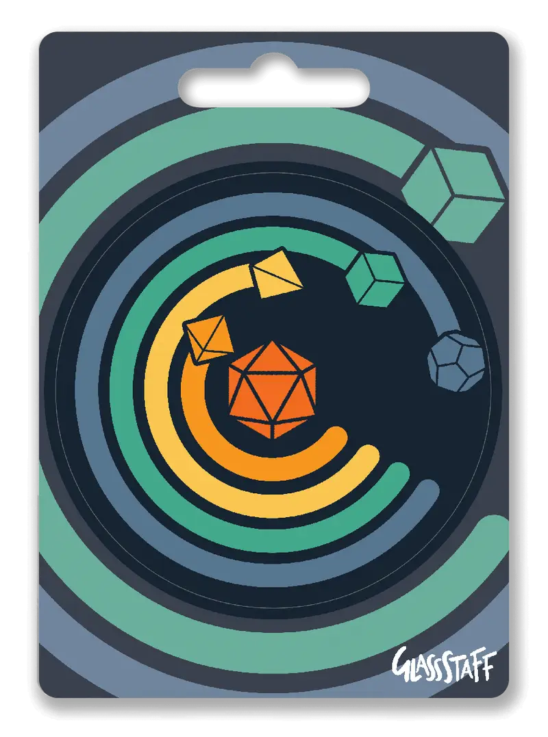 Sticker: Circle of Dice - Glassstaff - Accessories