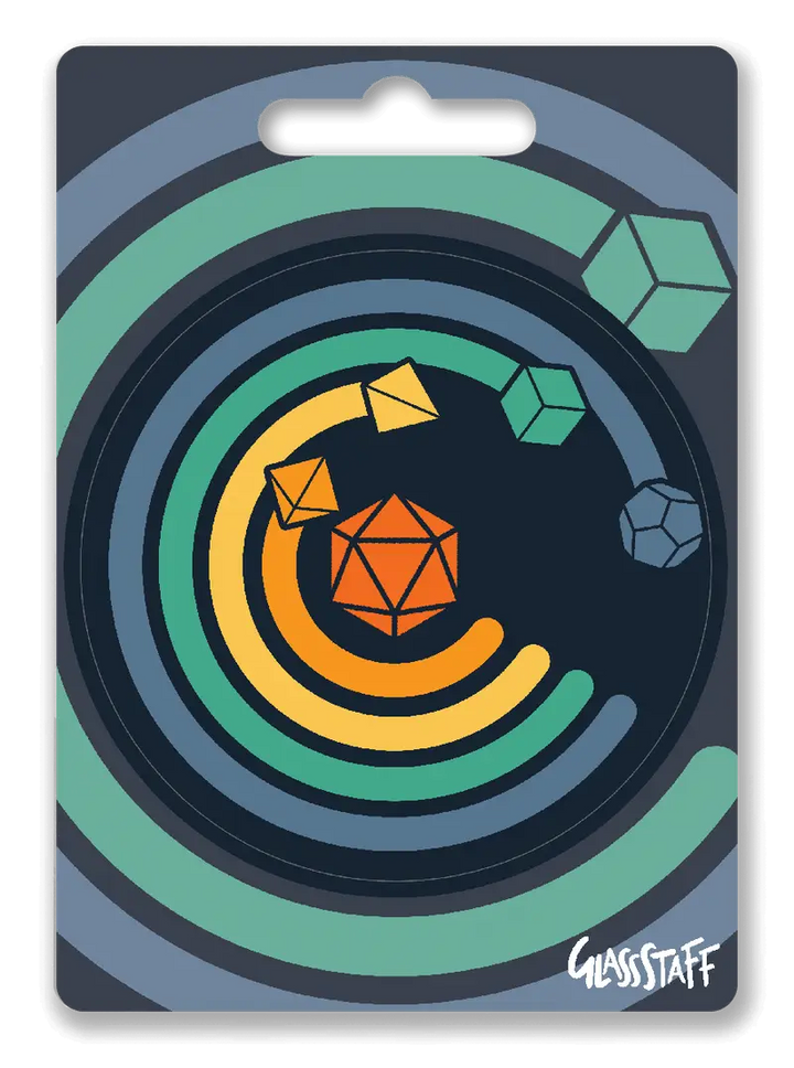 Sticker: Circle of Dice - Glassstaff - Accessories